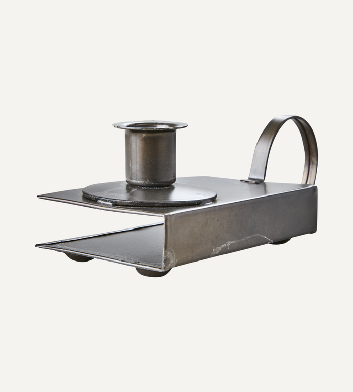 THOMAS Tändsticksaskhållare/ljusstake, Svart