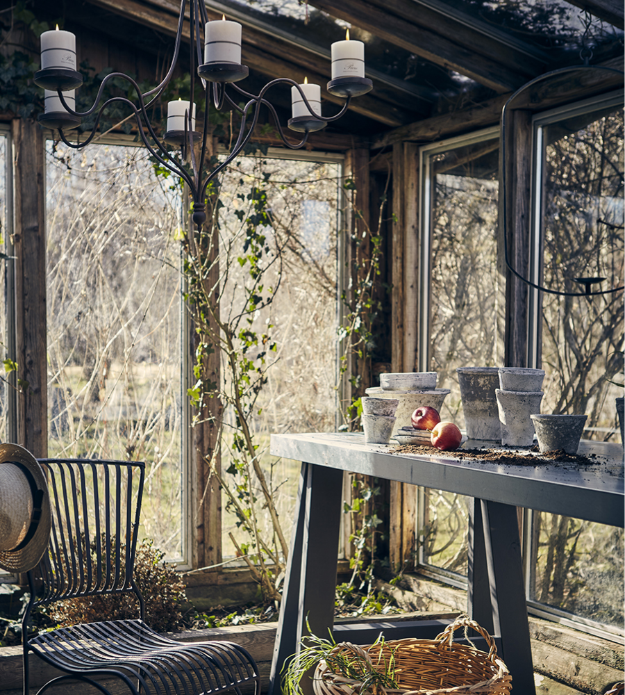 THOR Ljusstake, Svart