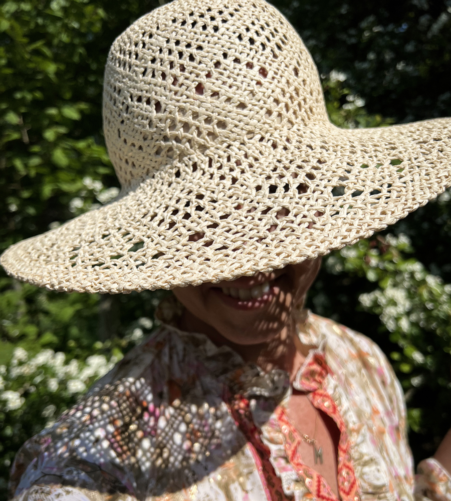 SAN REMO Flätad Sommarhatt, Natur