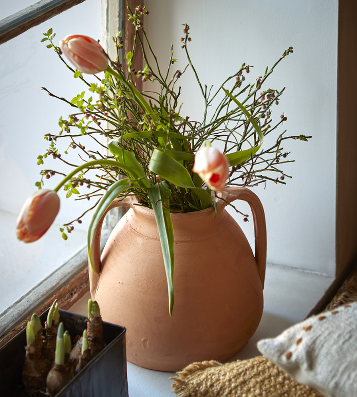 ALBIN Urna, Terrakotta