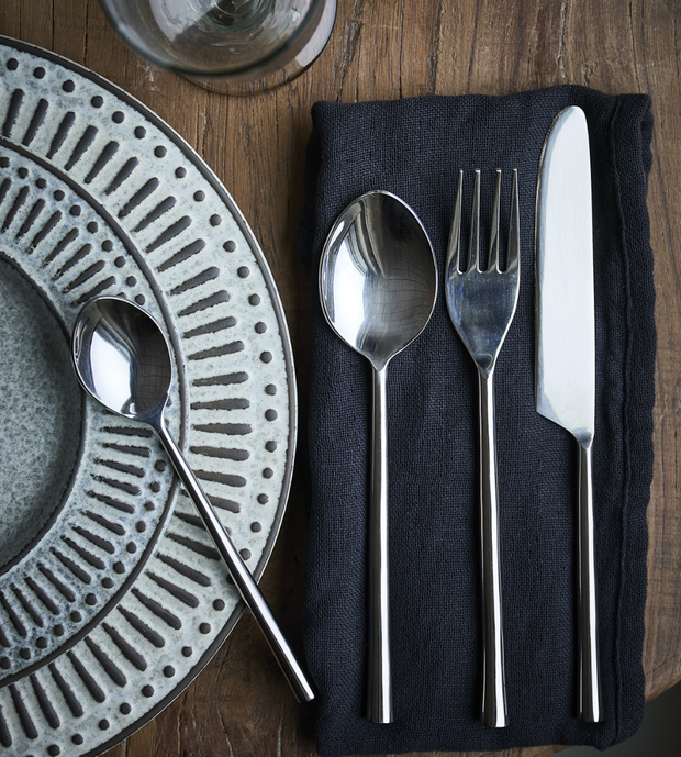 ALVA Gaffel, Silverfärgad 12-PACK