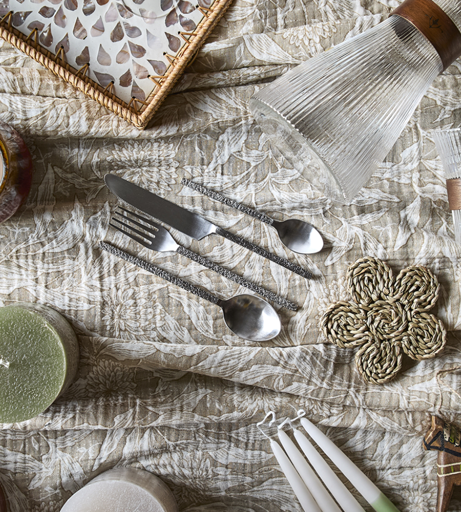 AVA Tesked, Silverfärgad 12-PACK