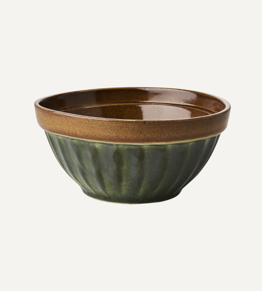 COSTA Skål L, Grön/brun