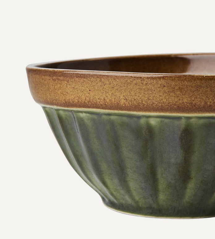 COSTA Skål L, Grön/brun