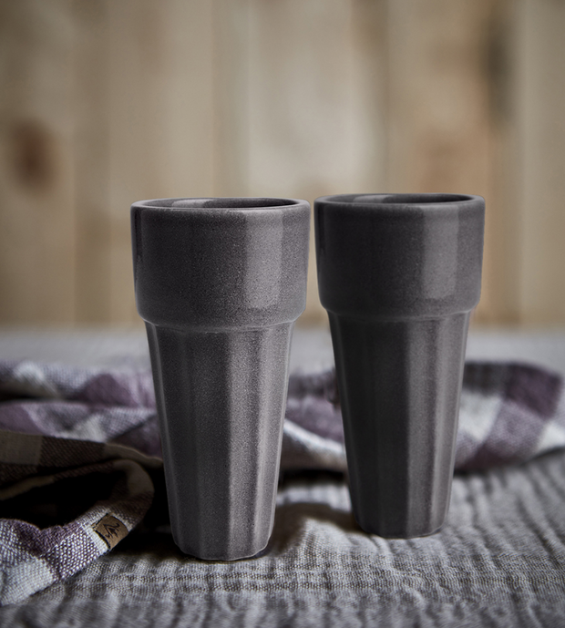 COSTA Kopp L, Grå/flerfärgad