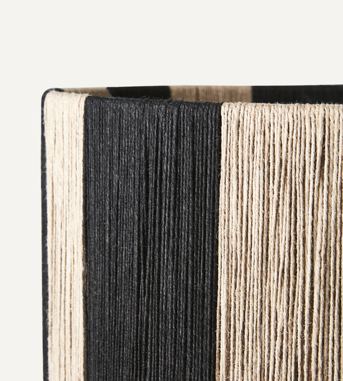 JULLAN Bordslampa M, Svart/natur