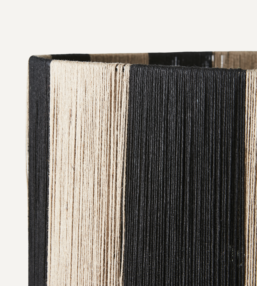 JULLAN Bordslampa L, Svart/natur