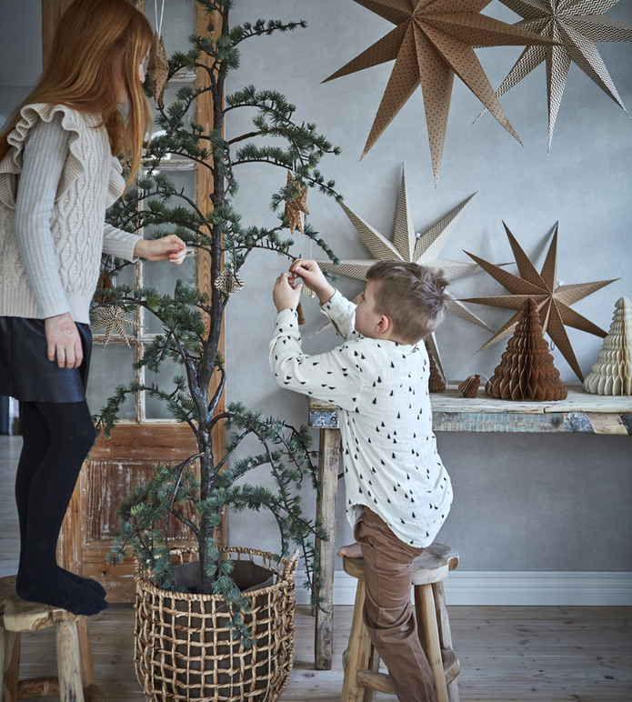 COLLECT Korg, set om 3, Natur