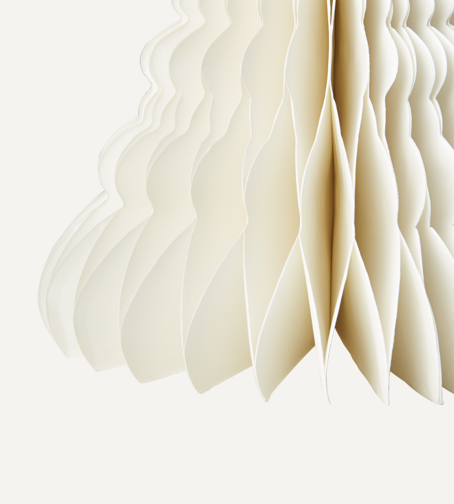 UNI Prydnadsgran L, Vit Ø16xH20 cm