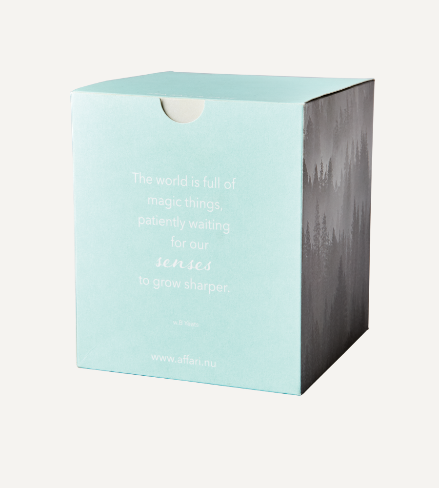 SENSE Doftljus Sea salt & sage, Turkos