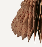 UNI Prydnadsgran XL, Brun/röd Ø24xH30 cm