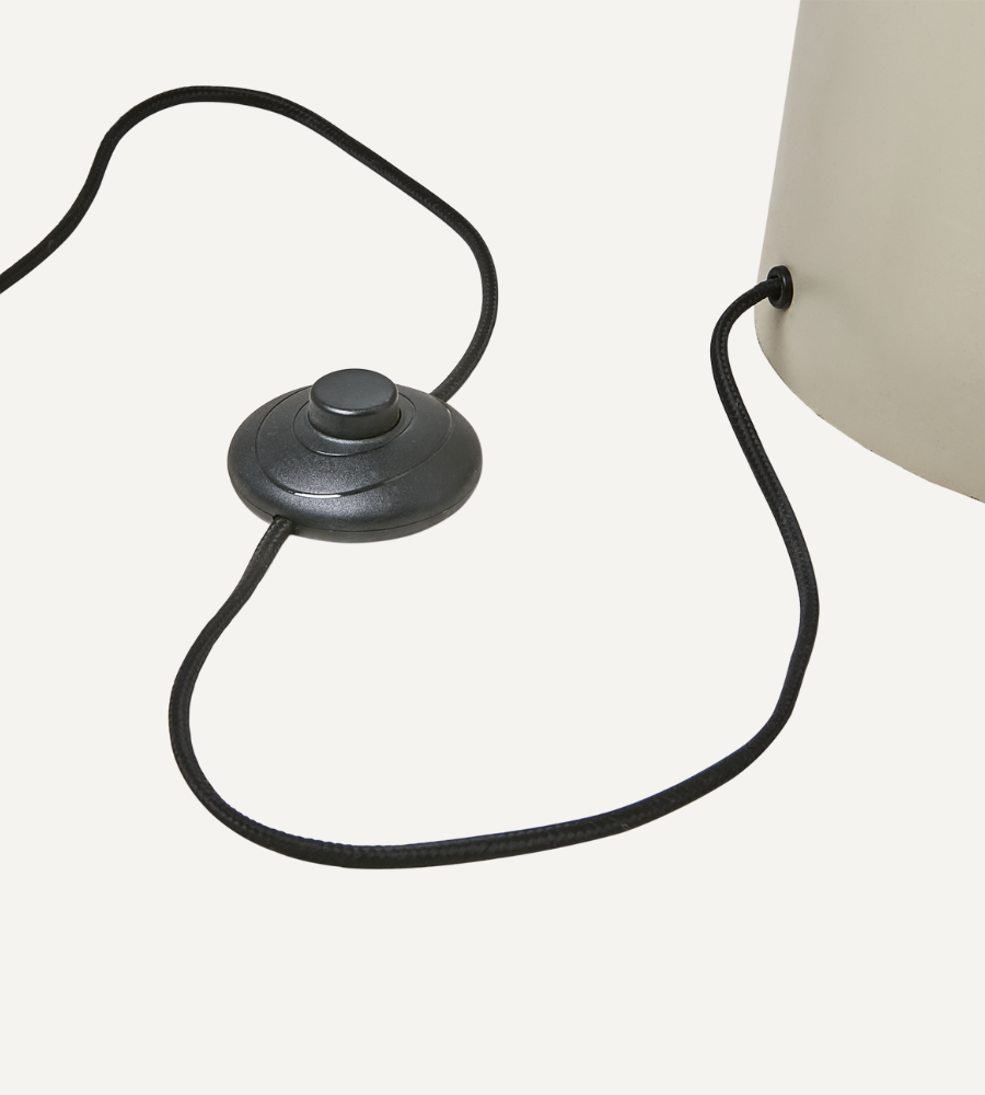 FUNGI Stor golvlampa, Beige