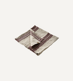 NOEL Servett, Röd/lingrå 4-PACK