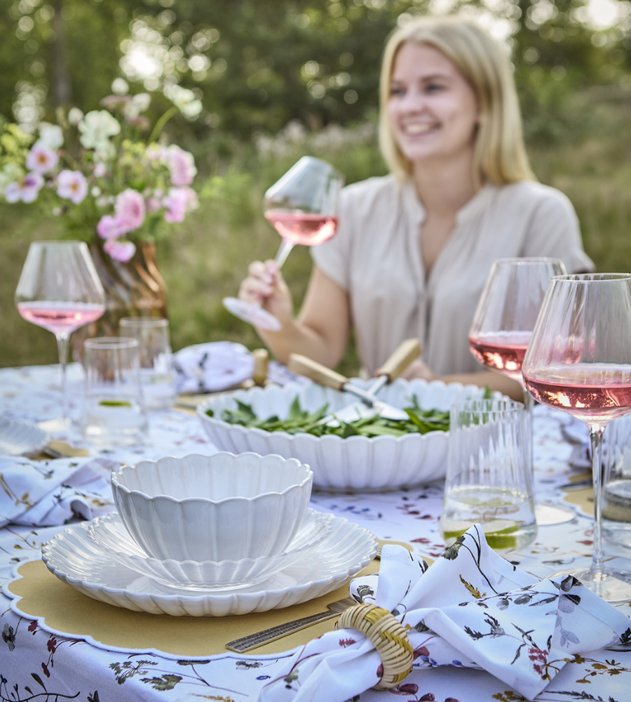 HULDA Serveringsfat, Elfenben