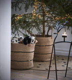 COLLECT Korg, set om 2, Natur/svart