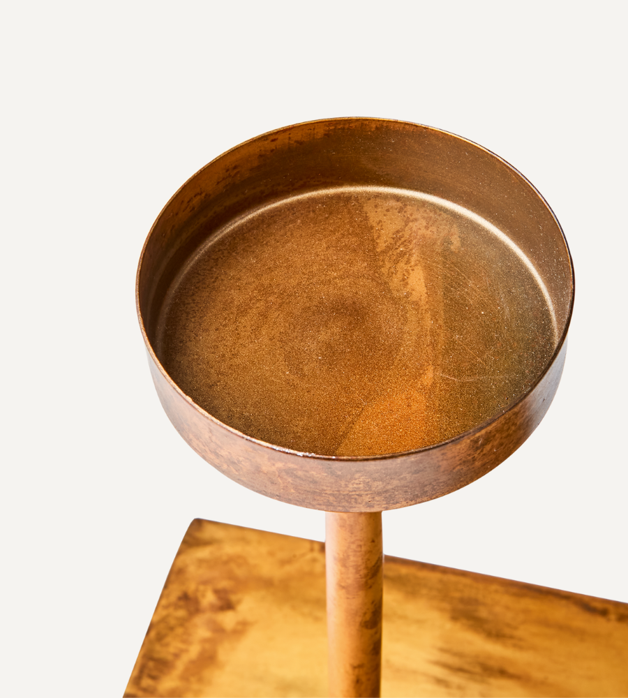 THOMAS Värmeljushållare, Mässingsfärgad