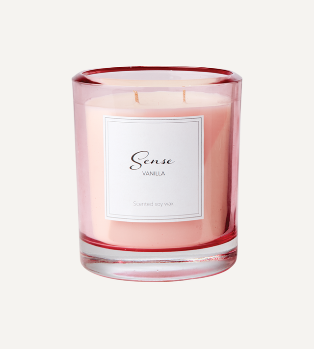 SENSE Doftljus Vanilla, Ljusrosa