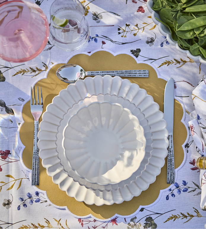 HULDA Serveringsfat, Elfenben