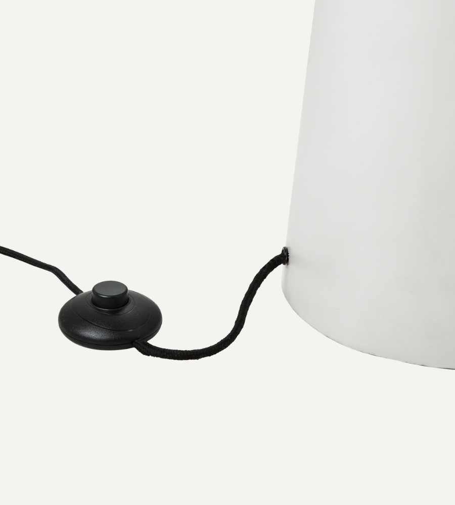 FUNGI Stor golvlampa, Vit