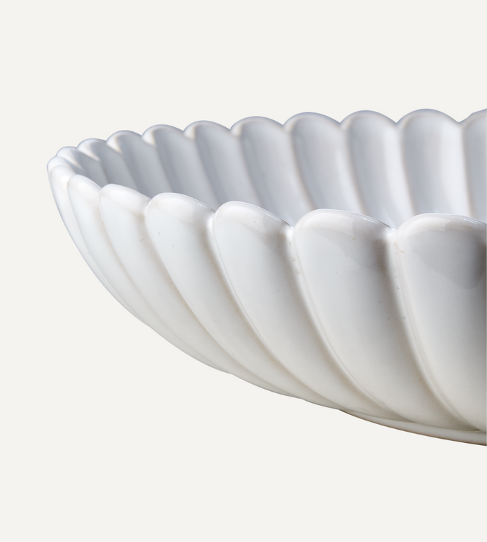 HULDA Serveringsfat, Elfenben