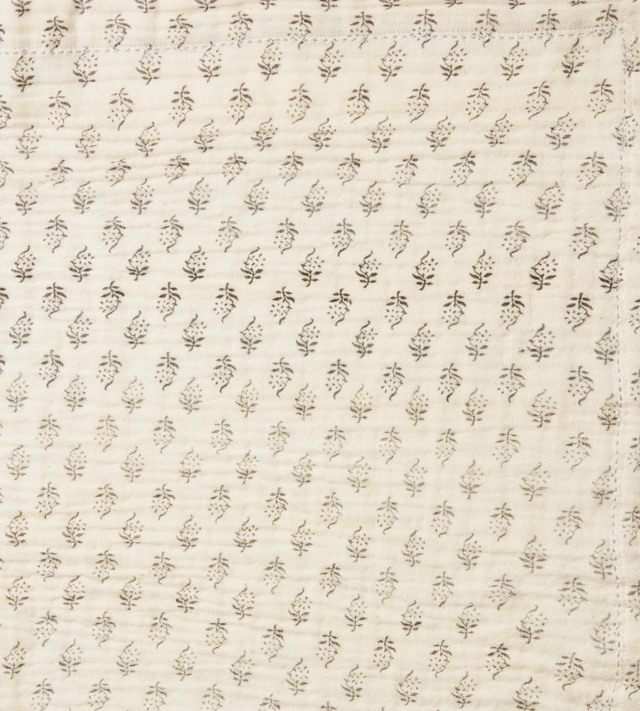 ELSA Bordsduk, Natur/grå 240x140