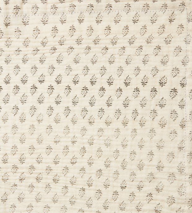 ELSA Bordsduk, Natur/grå 240x140