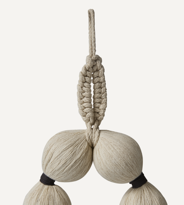 SMILLA Väggdekoration, Vit/brun