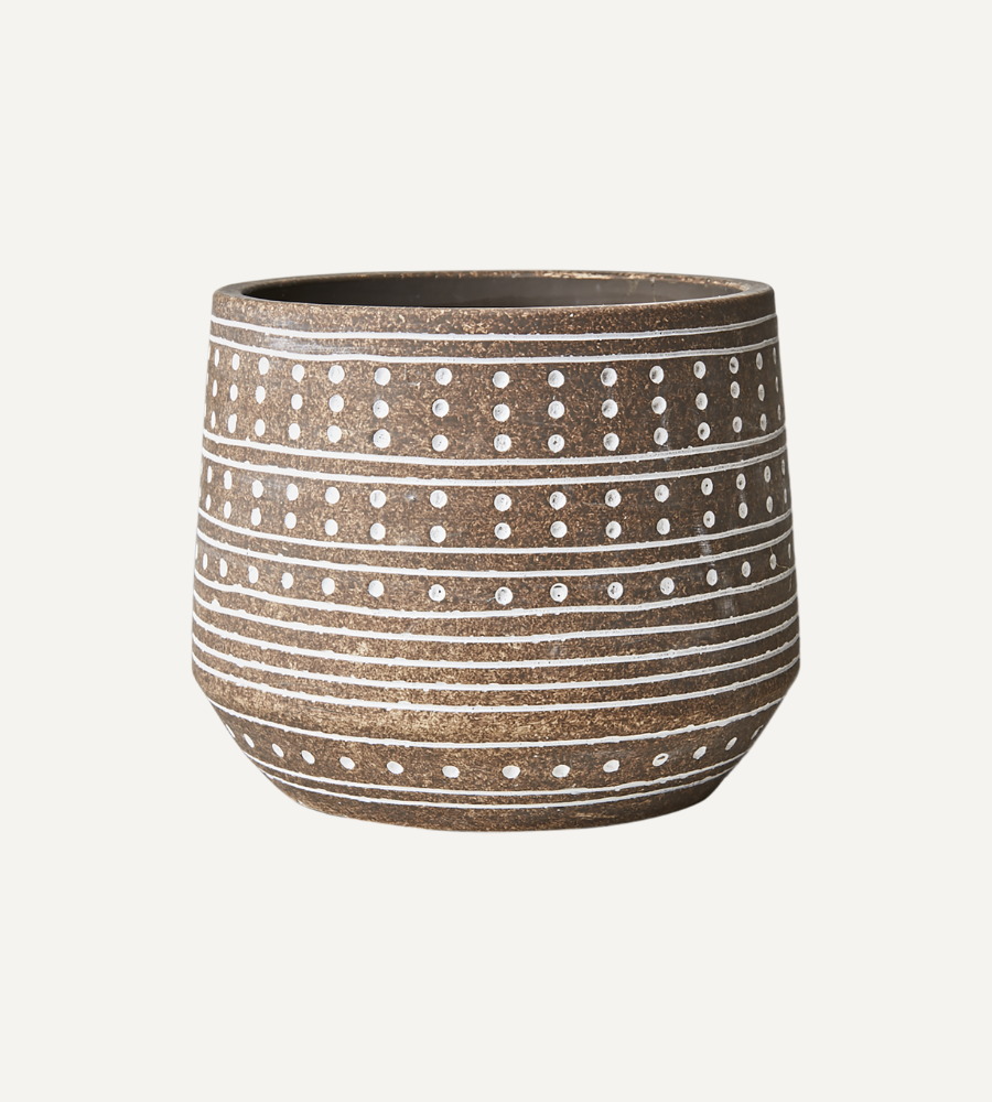 CAMILLE Kruka L, Beige