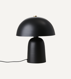 FUNGI Bordslampa M, Svart