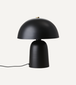FUNGI Bordslampa M, Svart
