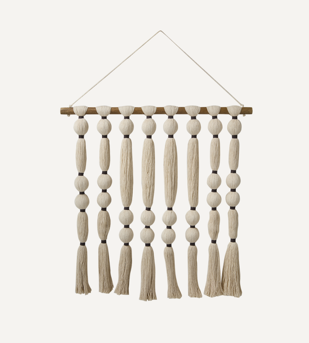 ELLA Väggdekoration, Vit/brun