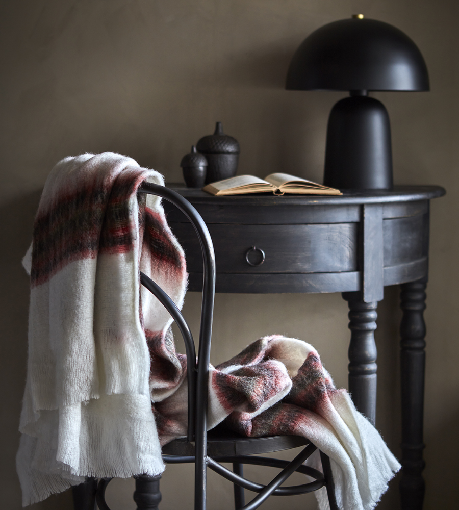 FUNGI Bordslampa M, Svart