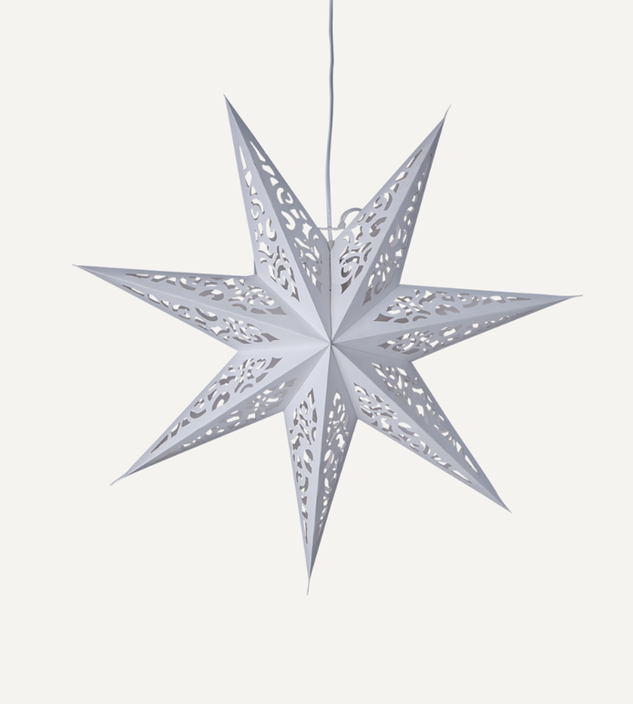 UNI Adventsstjärna, Vit Ø60