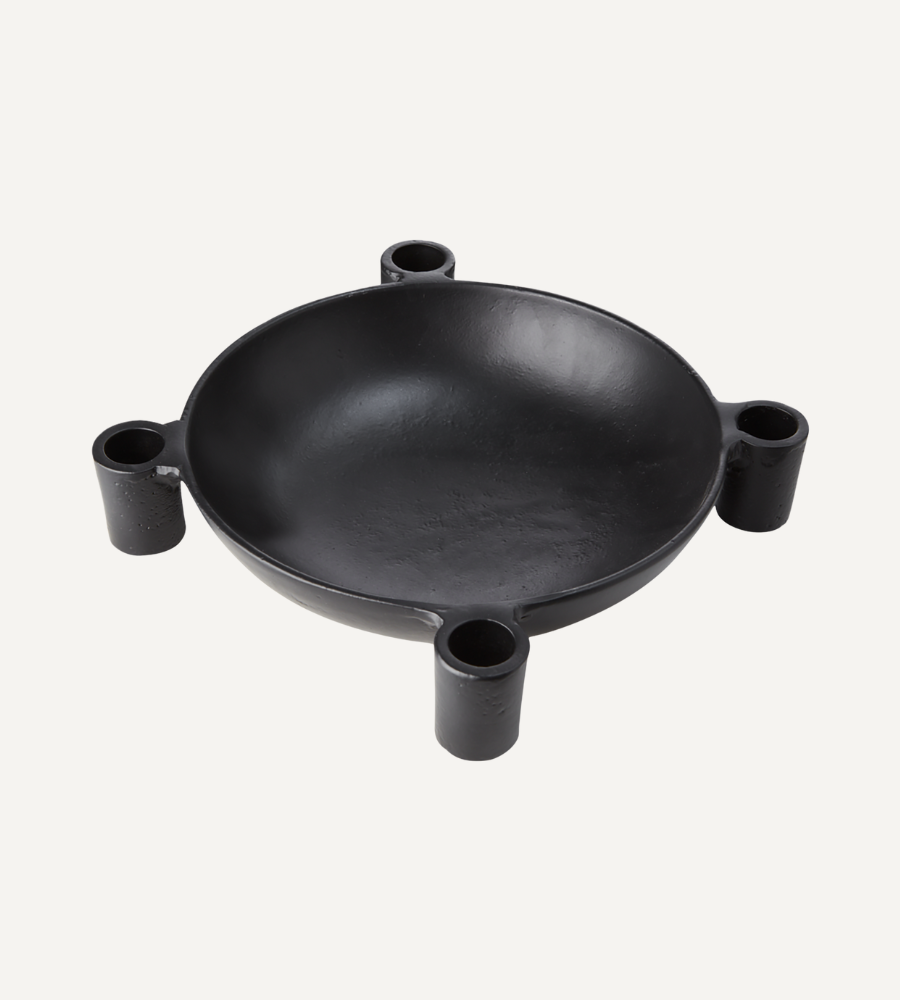 CARTER Adventsljusstake, Svart