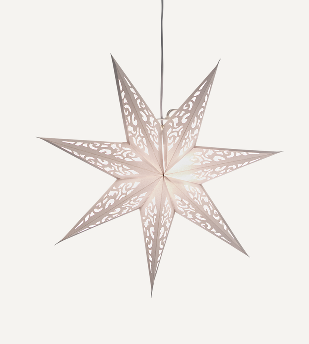 UNI Adventsstjärna, Vit Ø60