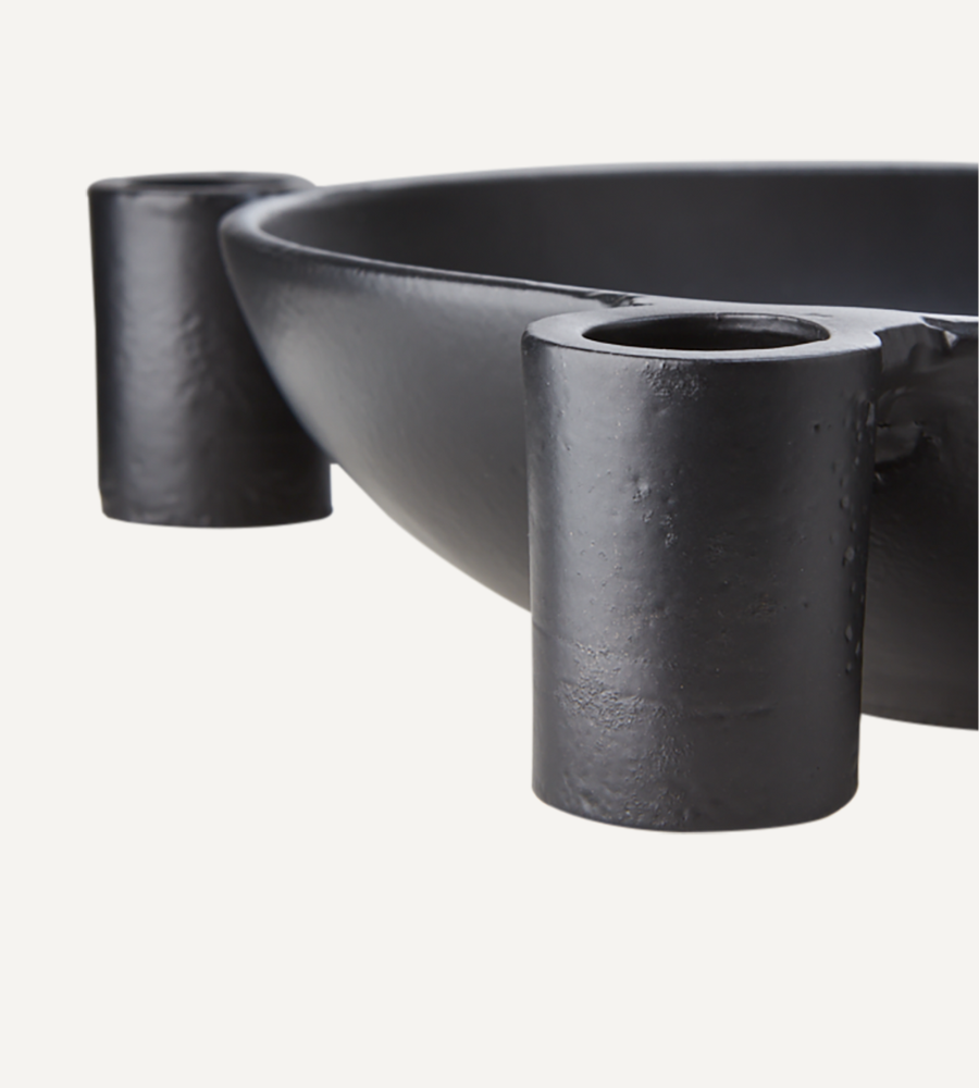 CARTER Adventsljusstake, Svart