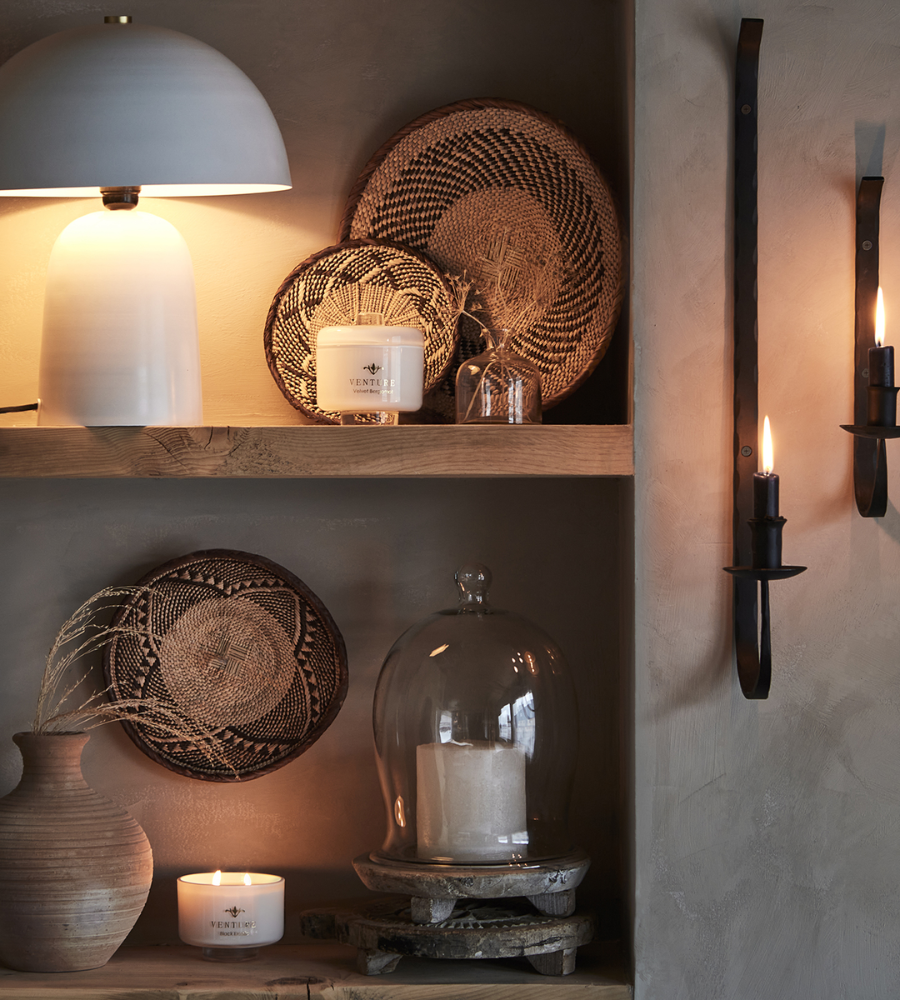 FUNGI Bordslampa M, Vit