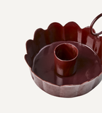 OH DEER Ljusstake, Burgundy 2-PACK