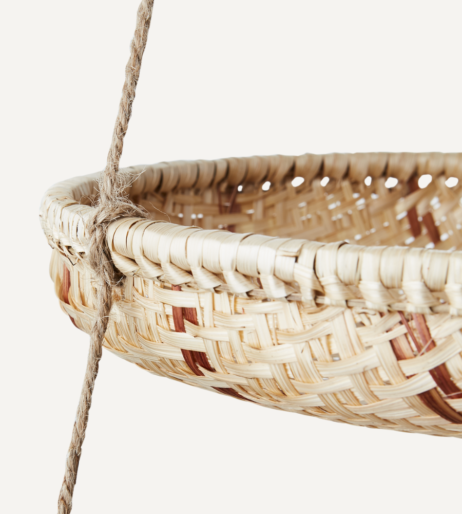 SUNNY Hängande korg, Natur/brun