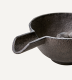 FREJ Mortel dekoration L, Brun/svart