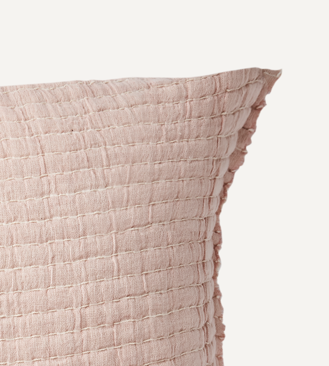 VIDA Kuddfodral, Ljusrosa 60x50