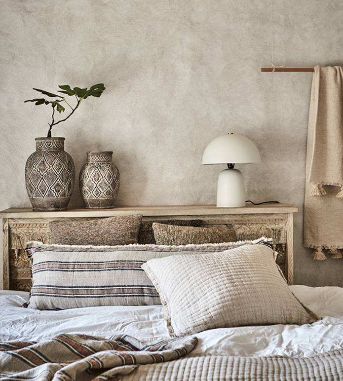 FUNGI Bordslampa M, Vit