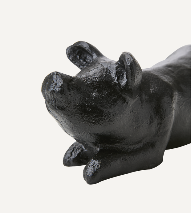 GLOBETROTTER Prydnadsgris, Svart