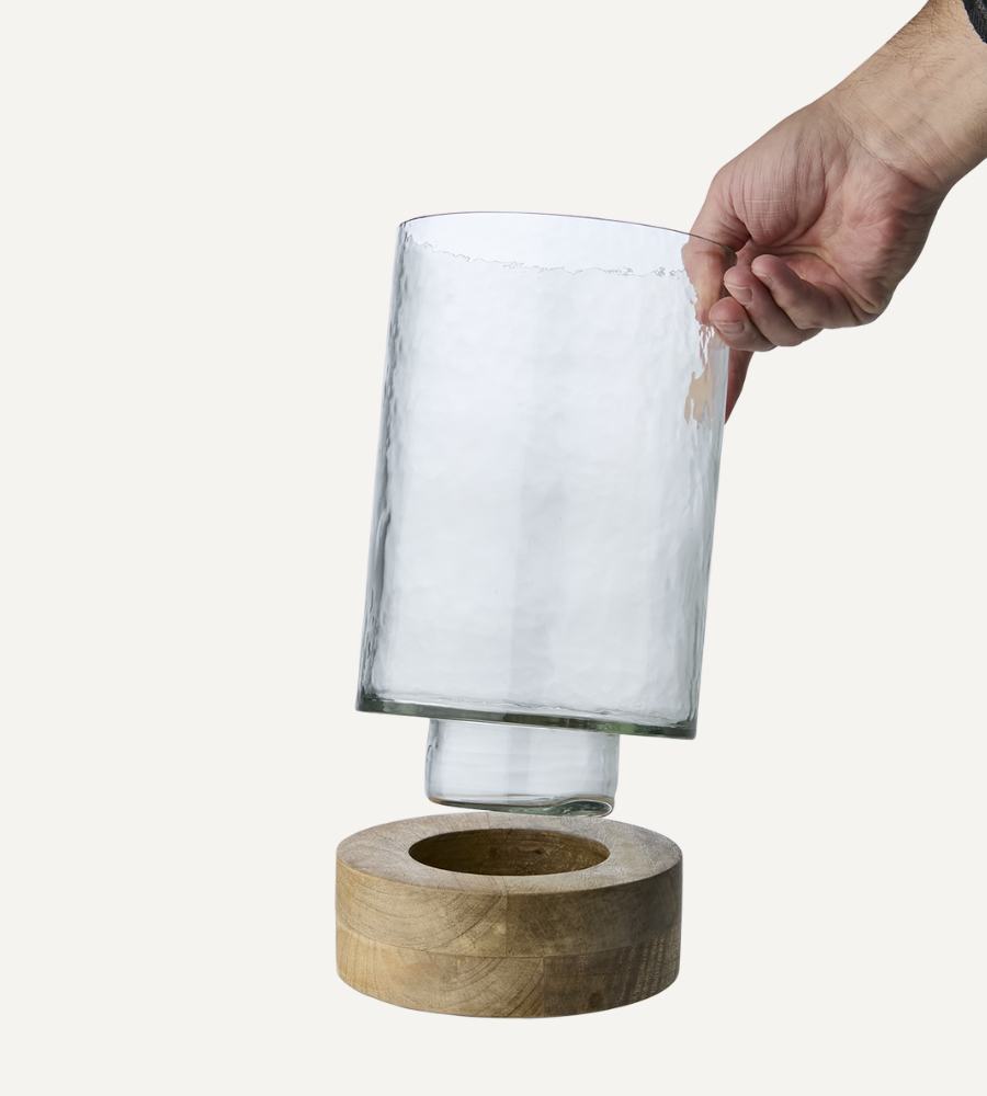 DISA Lykta, Klar/brun