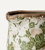 VICTORIA Kanna/kruka M, Vit/grön