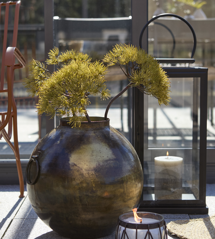 CLINTON Lykta L, Svart