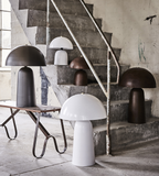 FUNGI Bordslampa S, Vit