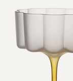 LILLIE Cocktail/dessertglas, Gul 4-PACK