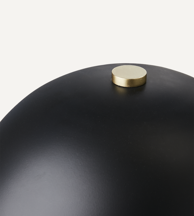 FUNGI Bordslampa S, Svart