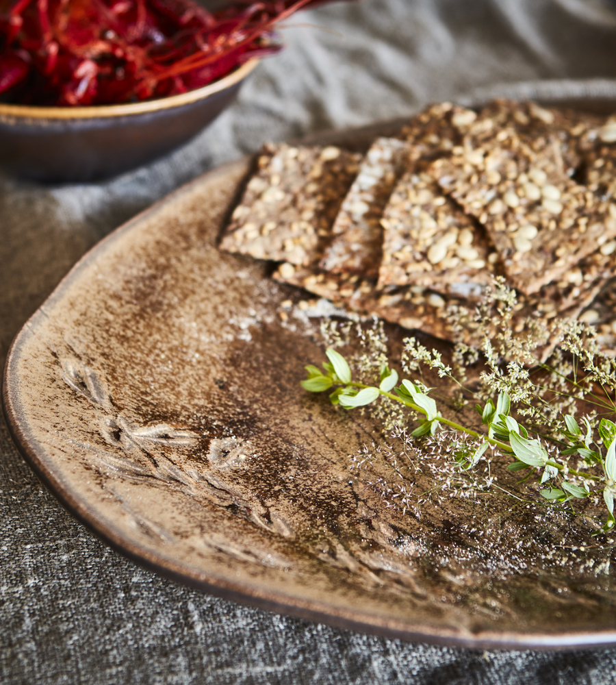 ANNABELLE Serveringsfat, Terrakotta